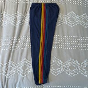 AVIATOR NATION 5-stripe sweats women's XS